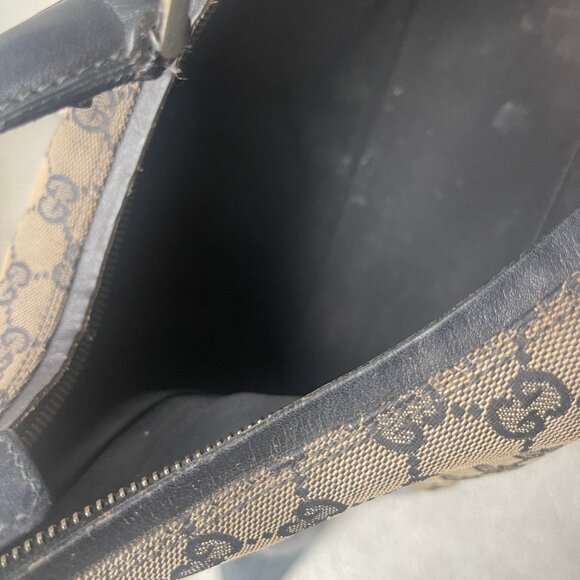 Black Canvas Gucci Purse - Picture 8 of 17